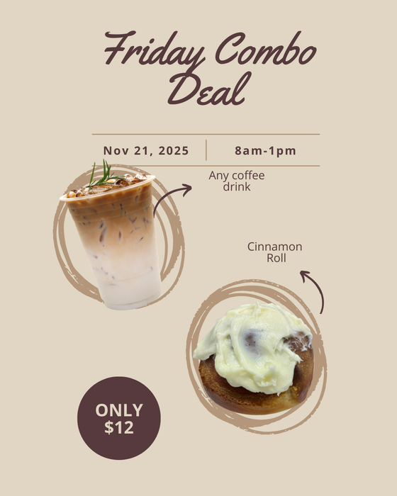 Combo Deals - Latte & Pastry Pairings